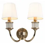 Бра Aployt Zhaklin APL.744.01.02 Цвет арматуры золото Цвет плафонов белый от ImperiumLoft