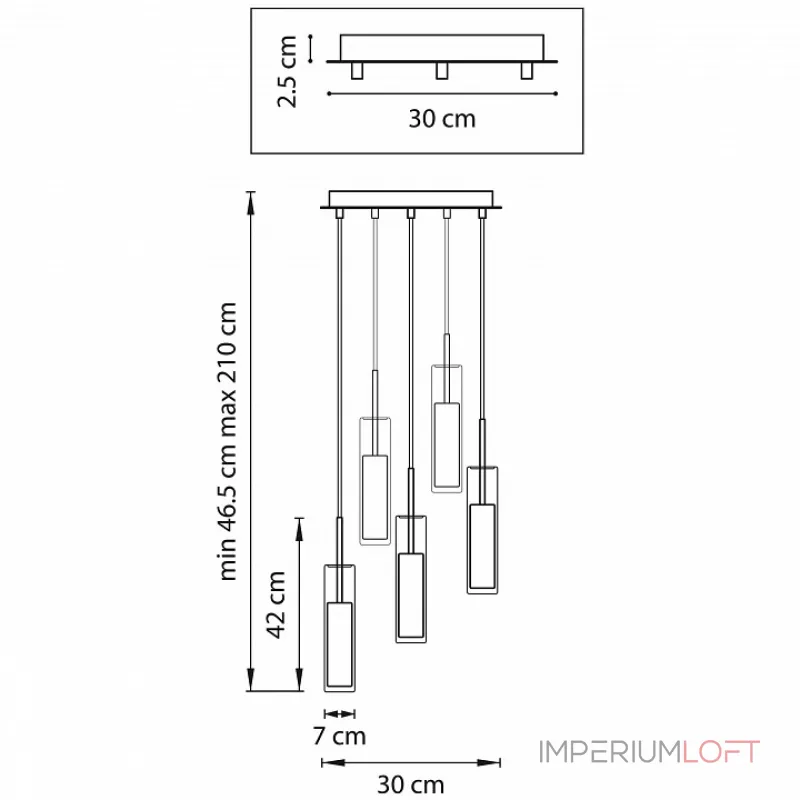 Подвесной светильник Lightstar Cilino 756054 Подвесной светильник Lightstar Cilino 756054