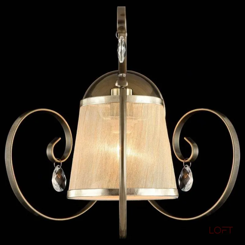 Бра Freya Simone FR2020-WL-01-BZ Цвет плафонов коричневый Цвет арматуры бронза от ImperiumLoft Бра Freya Simone FR2020-WL-01-BZ Цвет плафонов коричневый Цвет арматуры бронза от ImperiumLoft