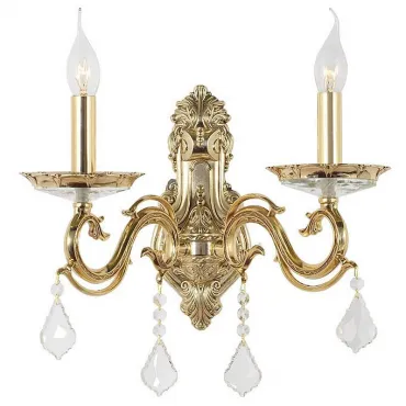 Бра Dio D’Arte Castella Castella E 2.1.2.600 GH Цвет плафонов прозрачный Цвет арматуры золото