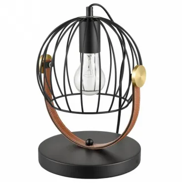 Настольная лампа декоративная Vele Luce Pasquale 654 VL6252N01 Цвет арматуры черный Цвет плафонов черный