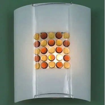 Накладной светильник Citilux 921 CL921312 Цвет арматуры хром Цвет плафонов желтый Накладной светильник Citilux 921 CL921312 Цвет арматуры хром Цвет плафонов желтый