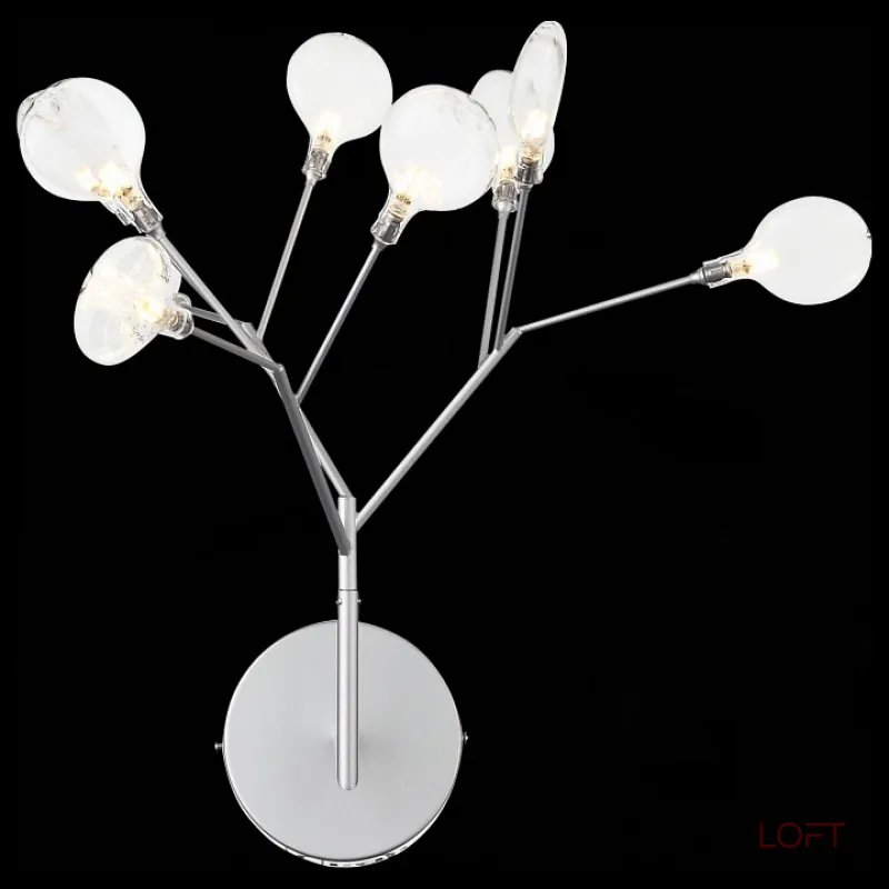 Бра ST-Luce Riccardo SL411.101.09 Цвет арматуры серебро Цвет плафонов прозрачный от ImperiumLoft Бра ST-Luce Riccardo SL411.101.09 Цвет арматуры серебро Цвет плафонов прозрачный от ImperiumLoft