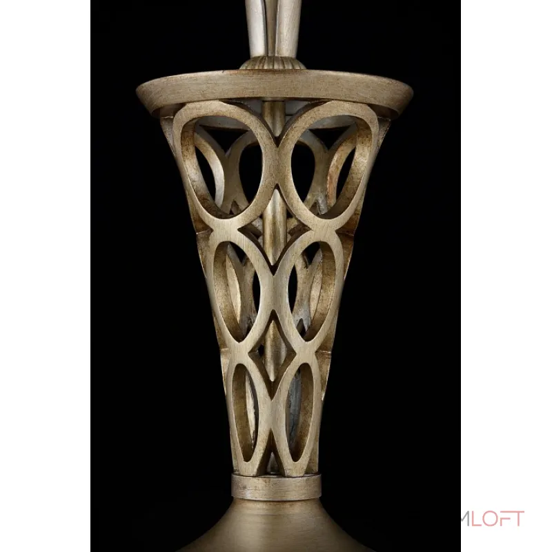 Настольная лампа декоративная Maytoni Lillian H311-11-G Цвет арматуры серебро Цвет плафонов серый от ImperiumLoft