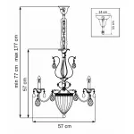 Подвесная люстра Lightstar Schon 790061 
