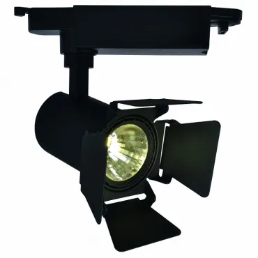 Светильник на штанге Arte Lamp Track Lights A6709PL-1BK Цвет арматуры черный Цвет плафонов черный Светильник на штанге Arte Lamp Track Lights A6709PL-1BK Цвет арматуры черный Цвет плафонов черный