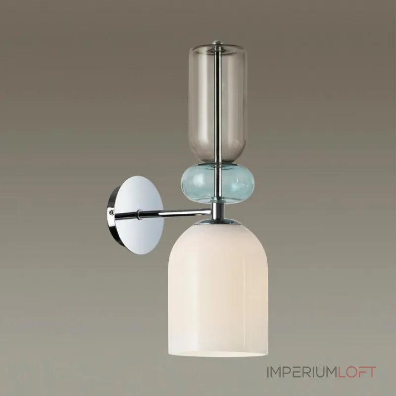 Бра Lumion Gillian 5235/1WA Цвет арматуры серый Цвет плафонов белый от ImperiumLoft