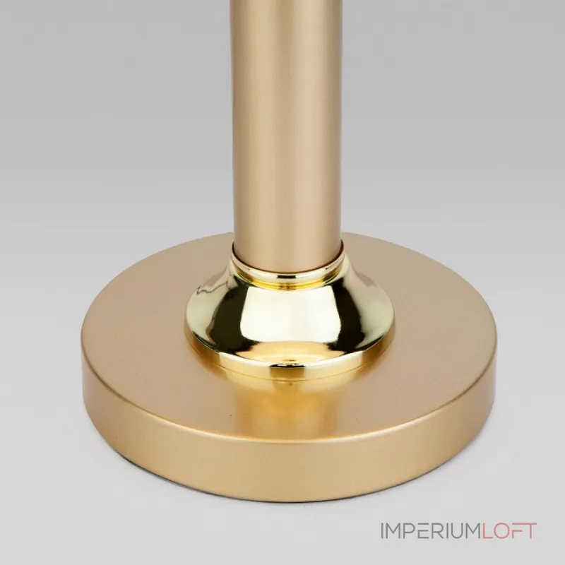 Настольная лампа декоративная Eurosvet Lorenzo 60019/1 перламутровое золото Цвет плафонов золото Цвет арматуры золото от ImperiumLoft