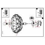 Подвесной светильник Eglo Carlton 2 49488 