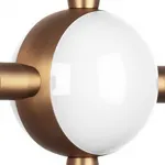 Бра Lightstar Bergamo 745647 Цвет плафонов белый Цвет арматуры золото от ImperiumLoft