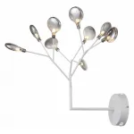 Бра ST-Luce Riccardo SL411.511.09 Цвет арматуры белый Цвет плафонов серый от ImperiumLoft