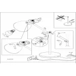 Настольная лампа офисная Eglo Priddy 49469 Цвет арматуры черный Цвет плафонов черный от ImperiumLoft