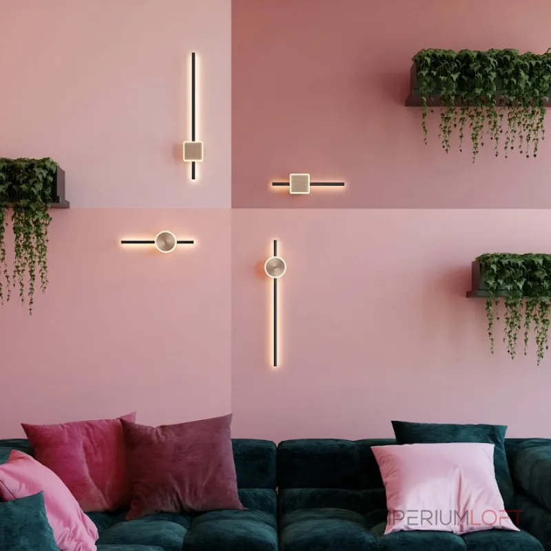 Бра Odeon Light Stilo 4256/18WL Цвет плафонов бронза Цвет арматуры черный от ImperiumLoft