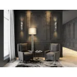 Торшер Maytoni Talento DIA008FL-01CH Цвет арматуры хром Цвет плафонов белый от ImperiumLoft