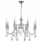 Подвесная люстра Lucia Tucci Maya MAYA 4450.8 chrome от ImperiumLoft