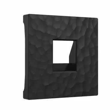 Накладка для розетки RJ11 или RJ45 Werkel W1292008 (черный) Цвет арматуры черный Накладка для розетки RJ11 или RJ45 Werkel W1292008 (черный) Цвет арматуры черный