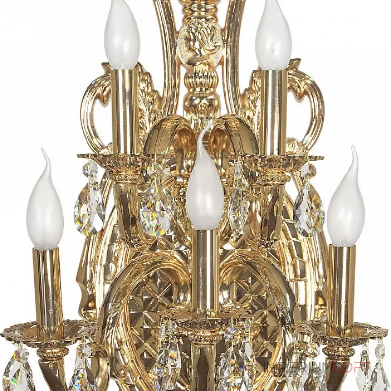 Бра Dio D’Arte Lido Lido E 2.1.5.600 G Цвет плафонов прозрачный Цвет арматуры золото от ImperiumLoft Бра Dio D’Arte Lido Lido E 2.1.5.600 G Цвет плафонов прозрачный Цвет арматуры золото от ImperiumLoft