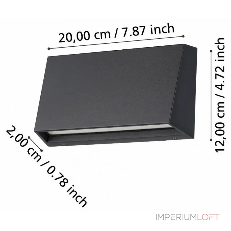 Накладной светильник Eglo Spongano 900887 от ImperiumLoft