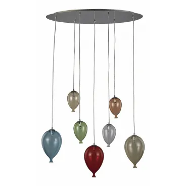 Подвесной светильник Ideal Lux Clown CLOWN SP7 COLOR Подвесной светильник Ideal Lux Clown CLOWN SP7 COLOR