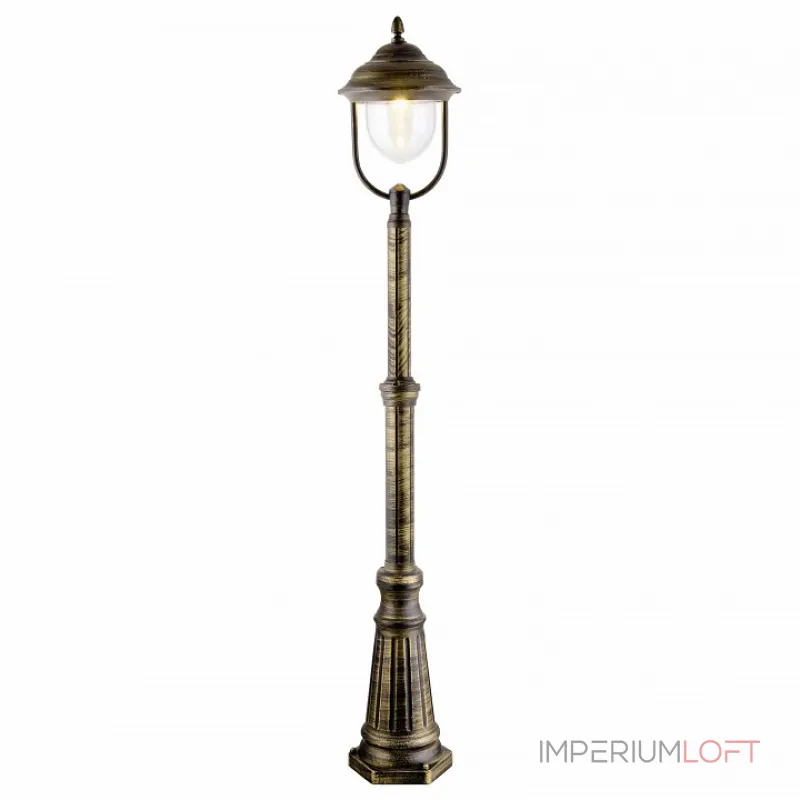 Фонарный столб Arte Lamp Barcelona A1487PA-1BN Цвет арматуры золото Цвет плафонов прозрачный от ImperiumLoft Фонарный столб Arte Lamp Barcelona A1487PA-1BN Цвет арматуры золото Цвет плафонов прозрачный от ImperiumLoft