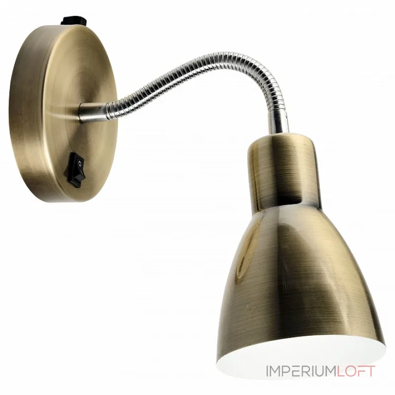 Бра Arte Lamp Dorm A1408AP-1AB Цвет арматуры бронза Цвет плафонов бронза от ImperiumLoft Бра Arte Lamp Dorm A1408AP-1AB Цвет арматуры бронза Цвет плафонов бронза от ImperiumLoft