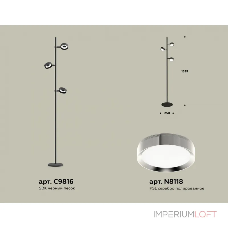 Торшер Ambrella XB XB9816151 от ImperiumLoft