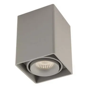 Накладной светильник Donolux DL18611 DL18611/01WW-SQ Silver Grey Накладной светильник Donolux DL18611 DL18611/01WW-SQ Silver Grey