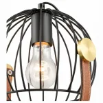 Настольная лампа декоративная Vele Luce Pasquale 654 VL6252N01 Цвет арматуры черный Цвет плафонов черный от ImperiumLoft