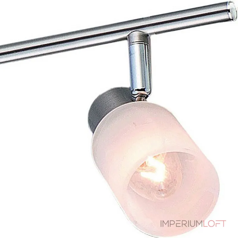 Спот Arte Lamp Cavalletta A4510PL-6SS Цвет арматуры серебро Цвет плафонов белый от ImperiumLoft
