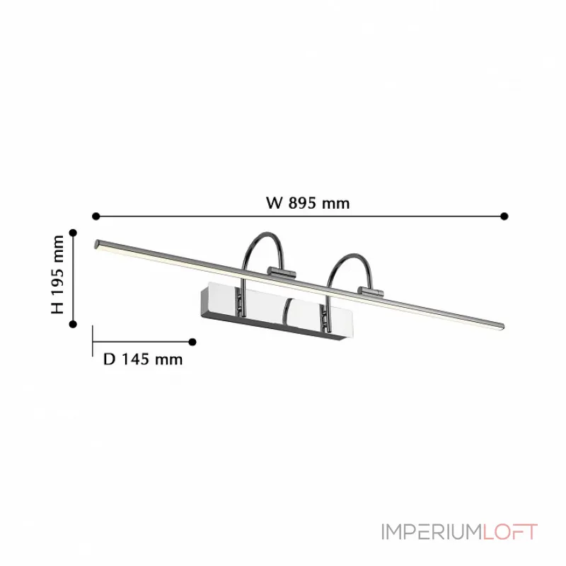 Подсветка для картин Favourite Strenuus 2431-3W от ImperiumLoft Подсветка для картин Favourite Strenuus 2431-3W от ImperiumLoft