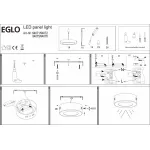 Накладной светильник Eglo ПРОМО Fueva 1 94076 Цвет арматуры белый от ImperiumLoft