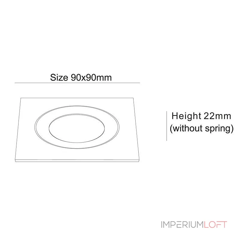 Рамка на 1 светильник Deko-Light 930257 Цвет арматуры серебро от ImperiumLoft Рамка на 1 светильник Deko-Light 930257 Цвет арматуры серебро от ImperiumLoft