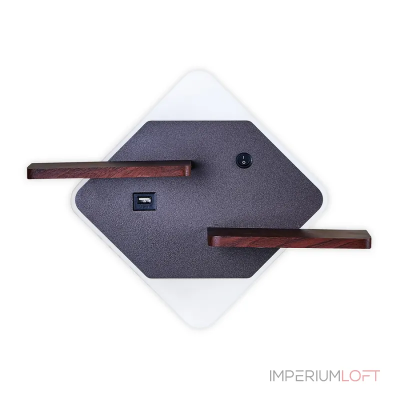 Накладной светильник Ambrella Wall FW101 Цвет арматуры коричневый Цвет плафонов белый от ImperiumLoft Накладной светильник Ambrella Wall FW101 Цвет арматуры коричневый Цвет плафонов белый от ImperiumLoft