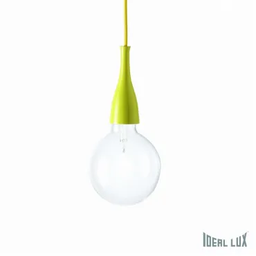 Подвесной светильник Ideal Lux Minimal MINIMAL SP1 GIALLO Подвесной светильник Ideal Lux Minimal MINIMAL SP1 GIALLO
