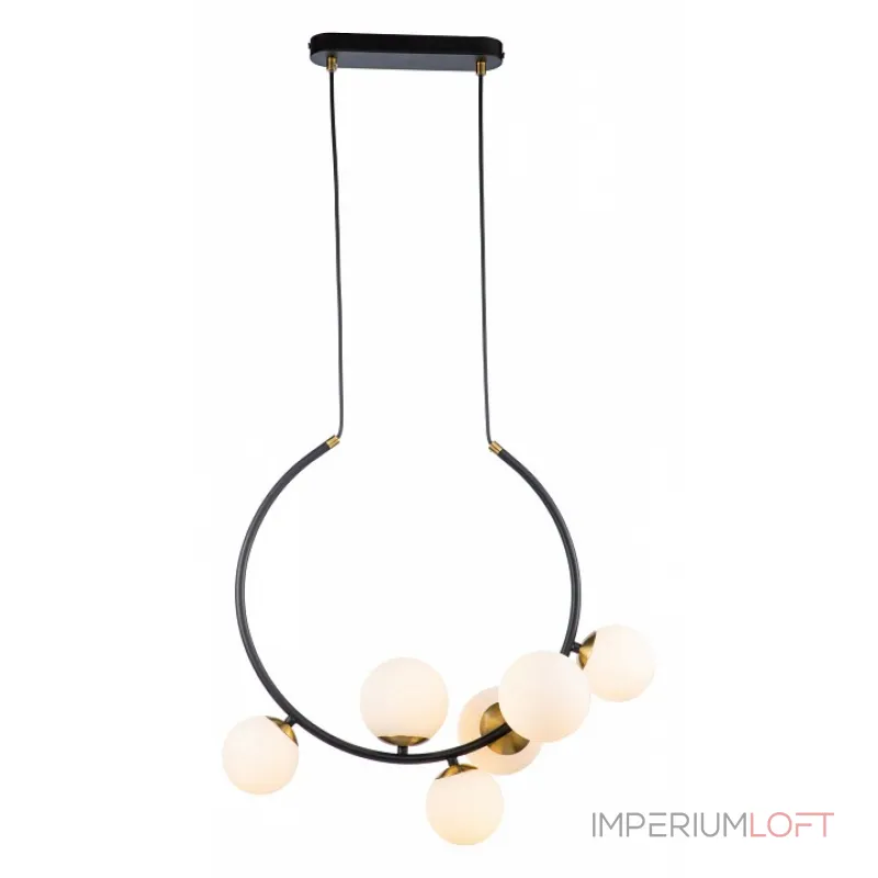 Подвесной светильник Indigo Nuvole 11002/6P Black