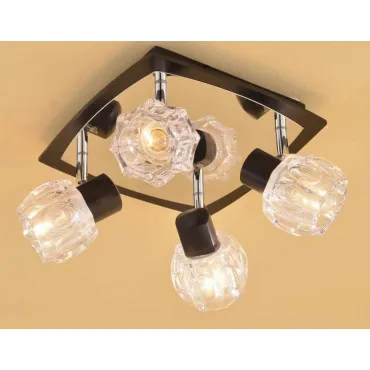 Спот Citilux Ровер CL530541 Цвет арматуры хром Цвет плафонов прозрачный Спот Citilux Ровер CL530541 Цвет арматуры хром Цвет плафонов прозрачный