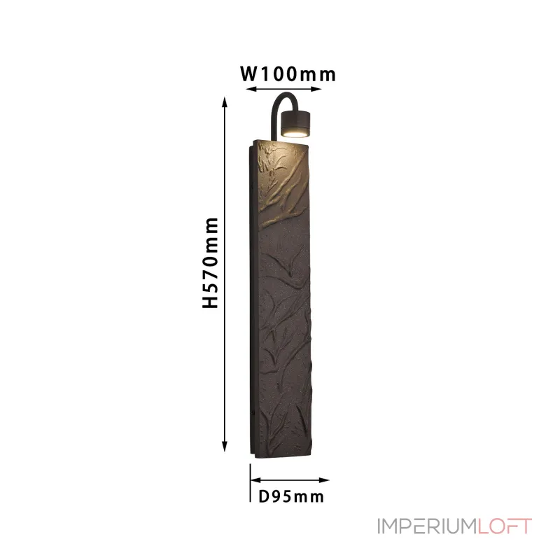 Настенный светильник Favourite Exemplum 4130-1W от ImperiumLoft