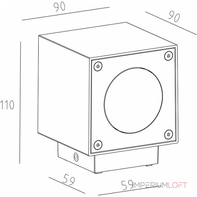 Накладной светильник Deko-Light Cubodo A 730380 Цвет арматуры белый Цвет плафонов белый от ImperiumLoft