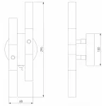 Бра Bogate's Bastone 346/4 (550/4) Цвет арматуры серый Цвет плафонов белый от ImperiumLoft