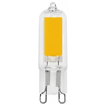 Лампа светодиодная Gauss LED G9 G9 4.5Вт 4100K 107809204 Цвет арматуры коричневый Цвет плафонов коричневый