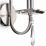 Бра Freya Forte FR1006WL-01N Цвет арматуры никель Цвет плафонов прозрачный от ImperiumLoft