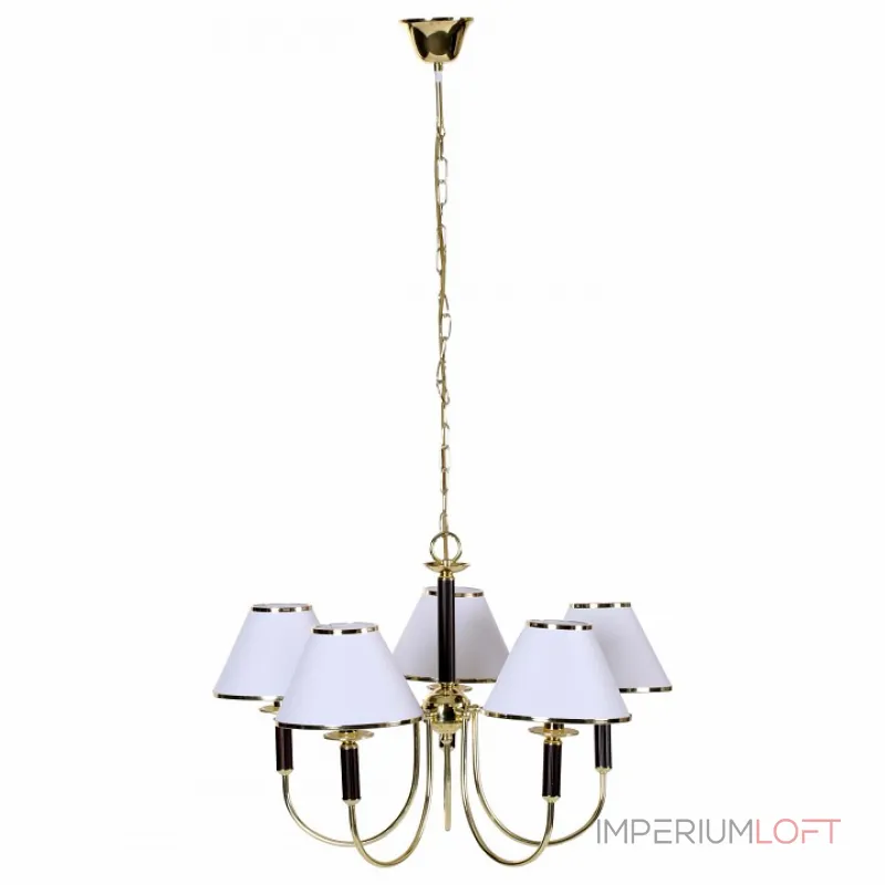 Подвесная люстра Arte Lamp Catrin A3545LM-5GO Подвесная люстра Arte Lamp Catrin A3545LM-5GO