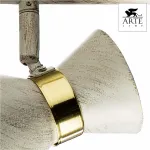 Спот Arte Lamp Baltimore A1406PL-3WG Цвет арматуры золото Цвет плафонов белый от ImperiumLoft