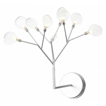 Бра ST-Luce Riccardo SL411.101.09 Цвет арматуры серебро Цвет плафонов прозрачный