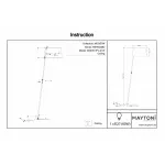 Торшер Maytoni Bergamo MOD613FL-01W Цвет арматуры хром Цвет плафонов белый от ImperiumLoft