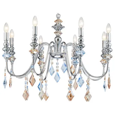 Подвесная люстра Lucia Tucci Maya MAYA 4450.8 chrome Подвесная люстра Lucia Tucci Maya MAYA 4450.8 chrome