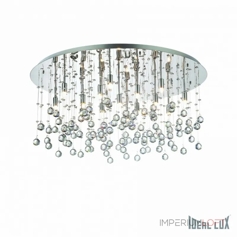 Потолочная люстра Ideal Lux Moonlight MOONLIGHT PL15 CROMO Потолочная люстра Ideal Lux Moonlight MOONLIGHT PL15 CROMO