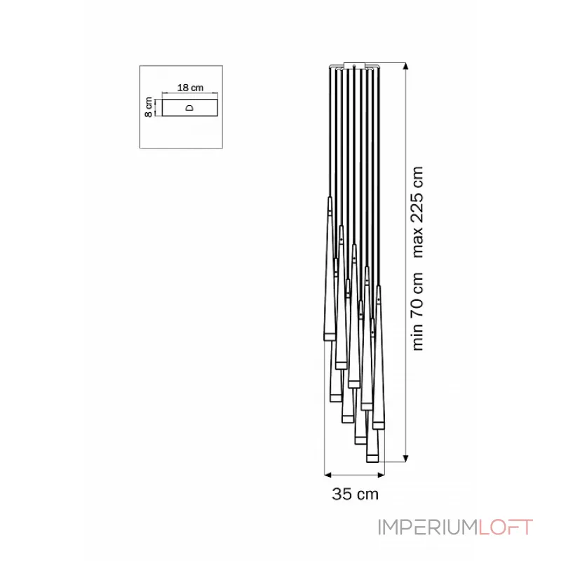 Подвесной светильник Lightstar Punto 807087