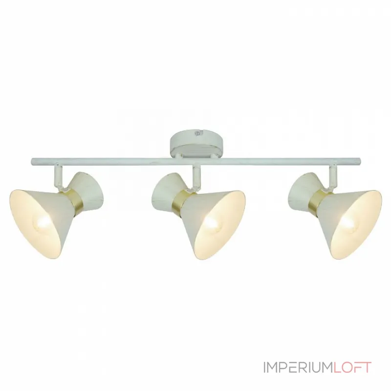 Спот Arte Lamp Baltimore A1406PL-3WG Цвет арматуры золото Цвет плафонов белый от ImperiumLoft Спот Arte Lamp Baltimore A1406PL-3WG Цвет арматуры золото Цвет плафонов белый от ImperiumLoft
