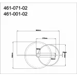 Накладной светильник Velante 461 461-071-02 от ImperiumLoft